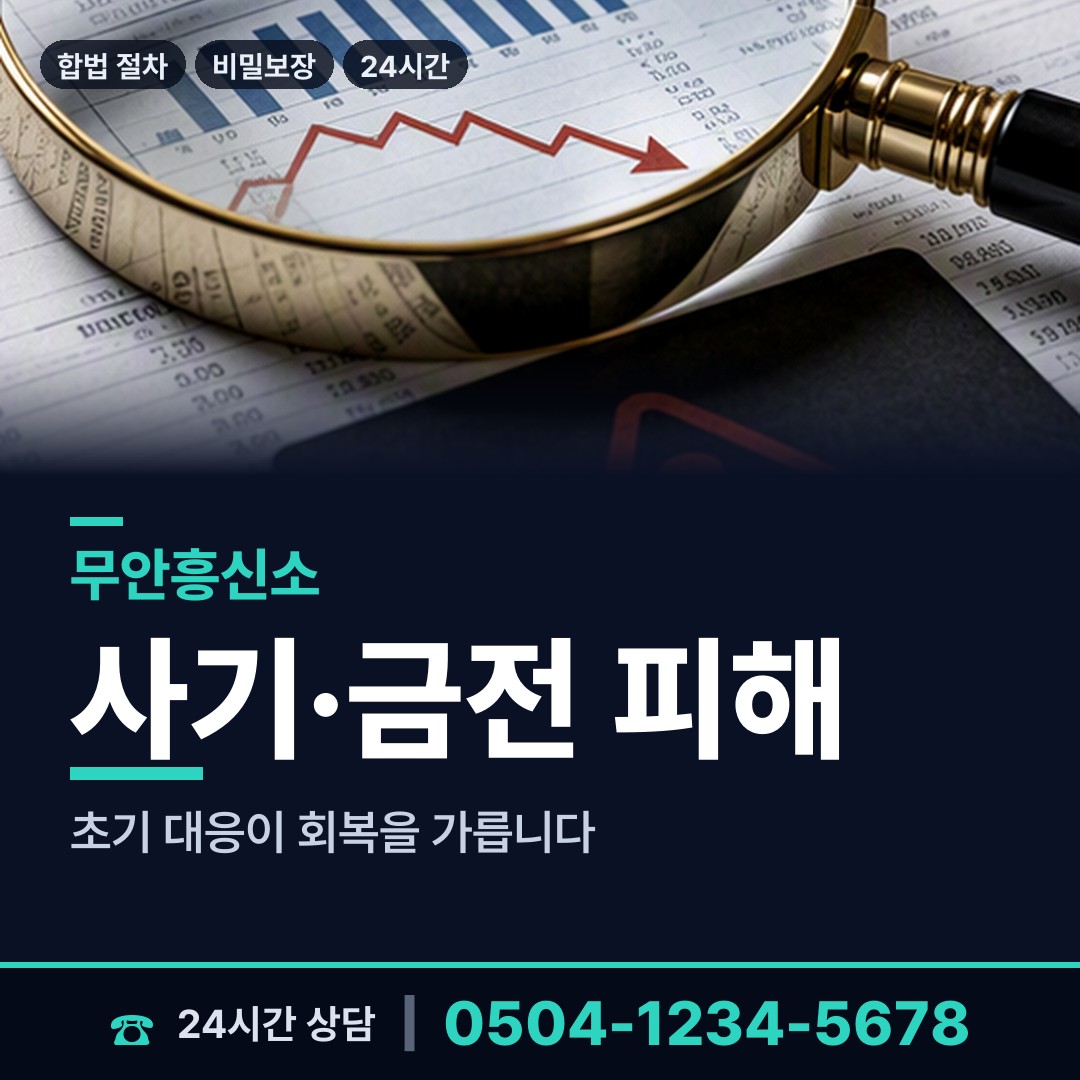 무안 현경면 합법흥신소 상담 안내